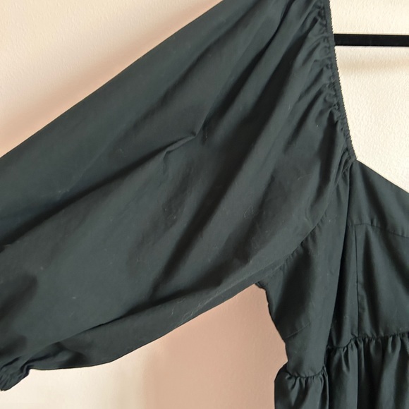 Banana Republic Factory puff-sleeve mini dress L - Picture 5 of 7